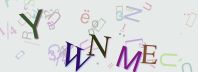 This is a captcha-picture. It is used to prevent mass-access by robots. (see: www.captcha.net)